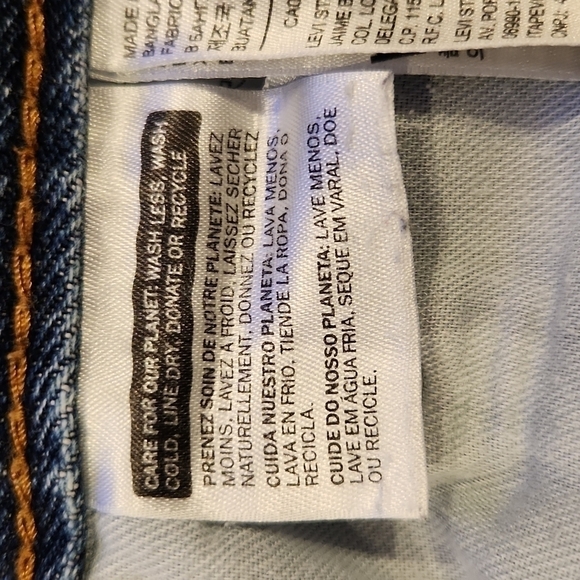 Levi's Original 550 Straight Leg Denim Jeans - Picture 7 of 12